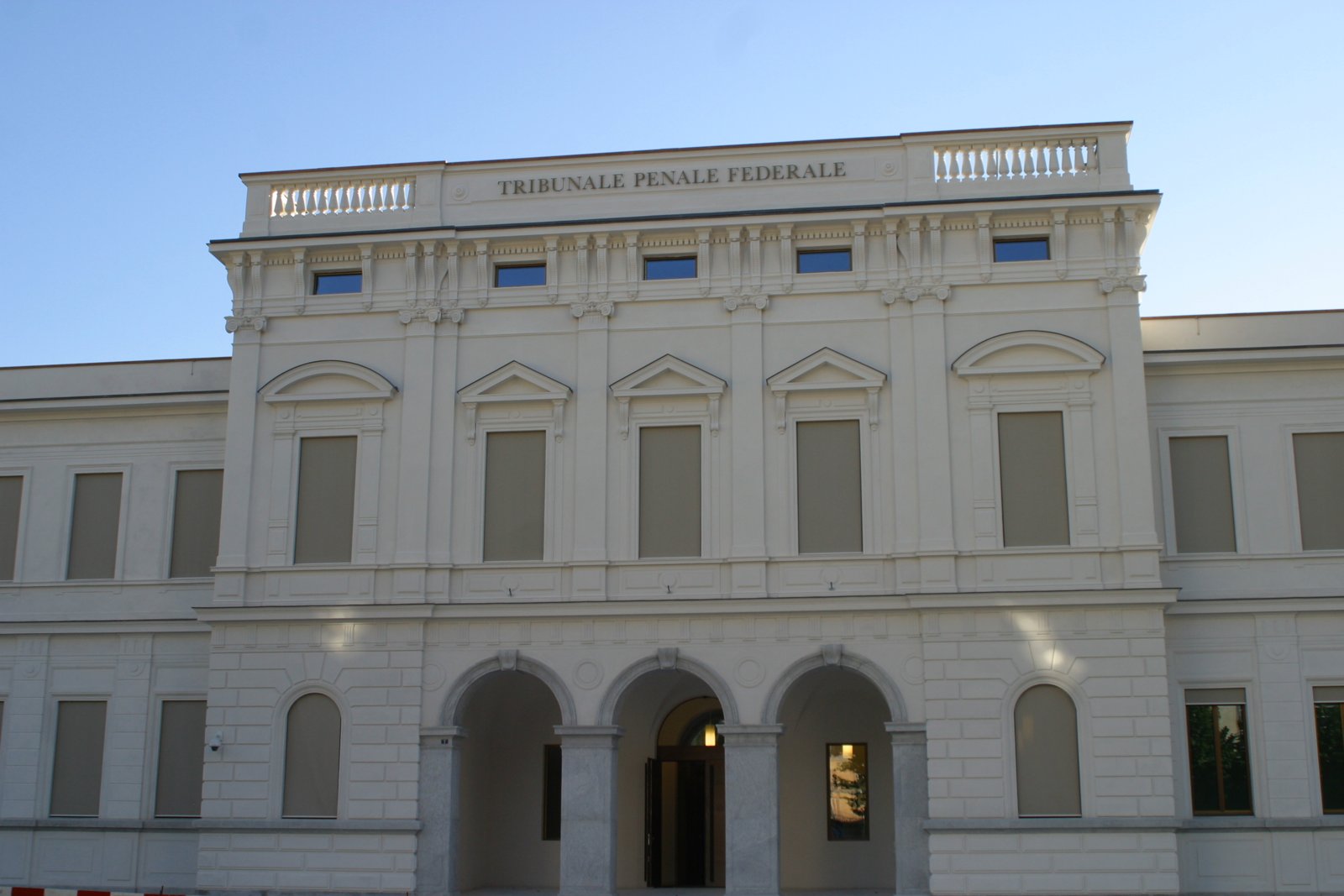 La sede del Tribunale penale federale a Bellinzona.