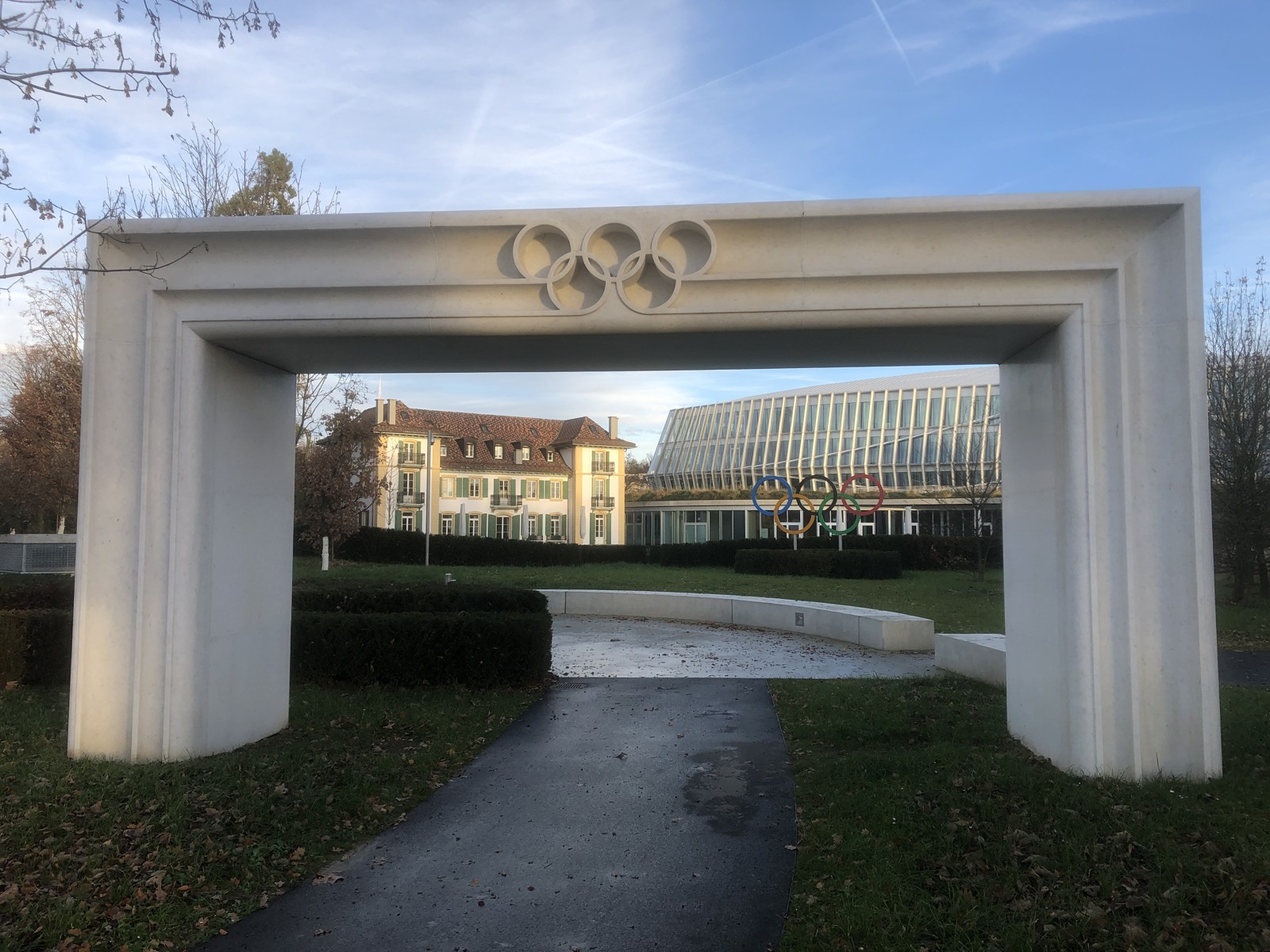 La Maison Olympique a Losanna, sede del comitato olimpico (foto d'archivio 2019).