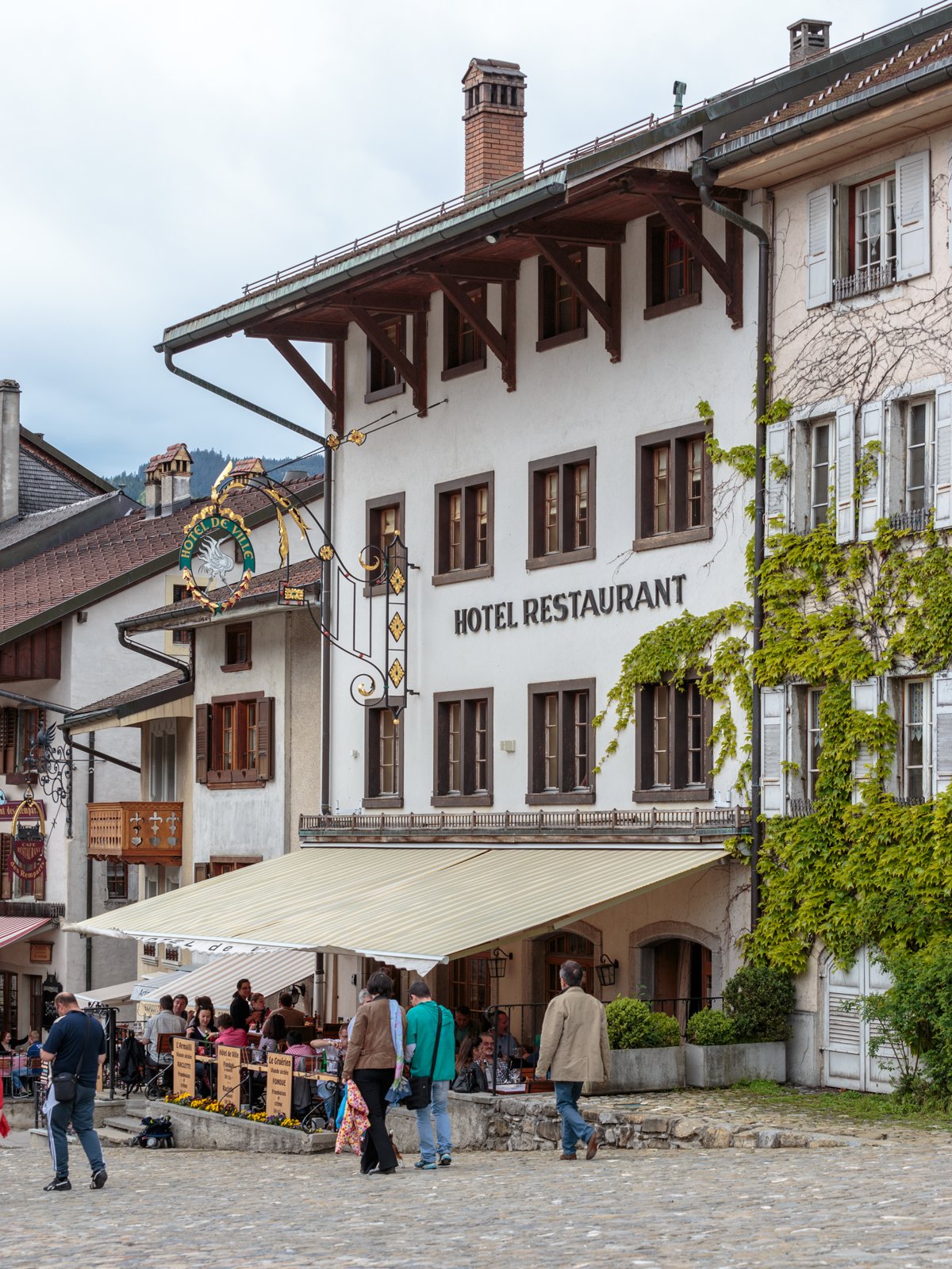 Un hotel e ristorante in Svizzera (foto d'archivio).