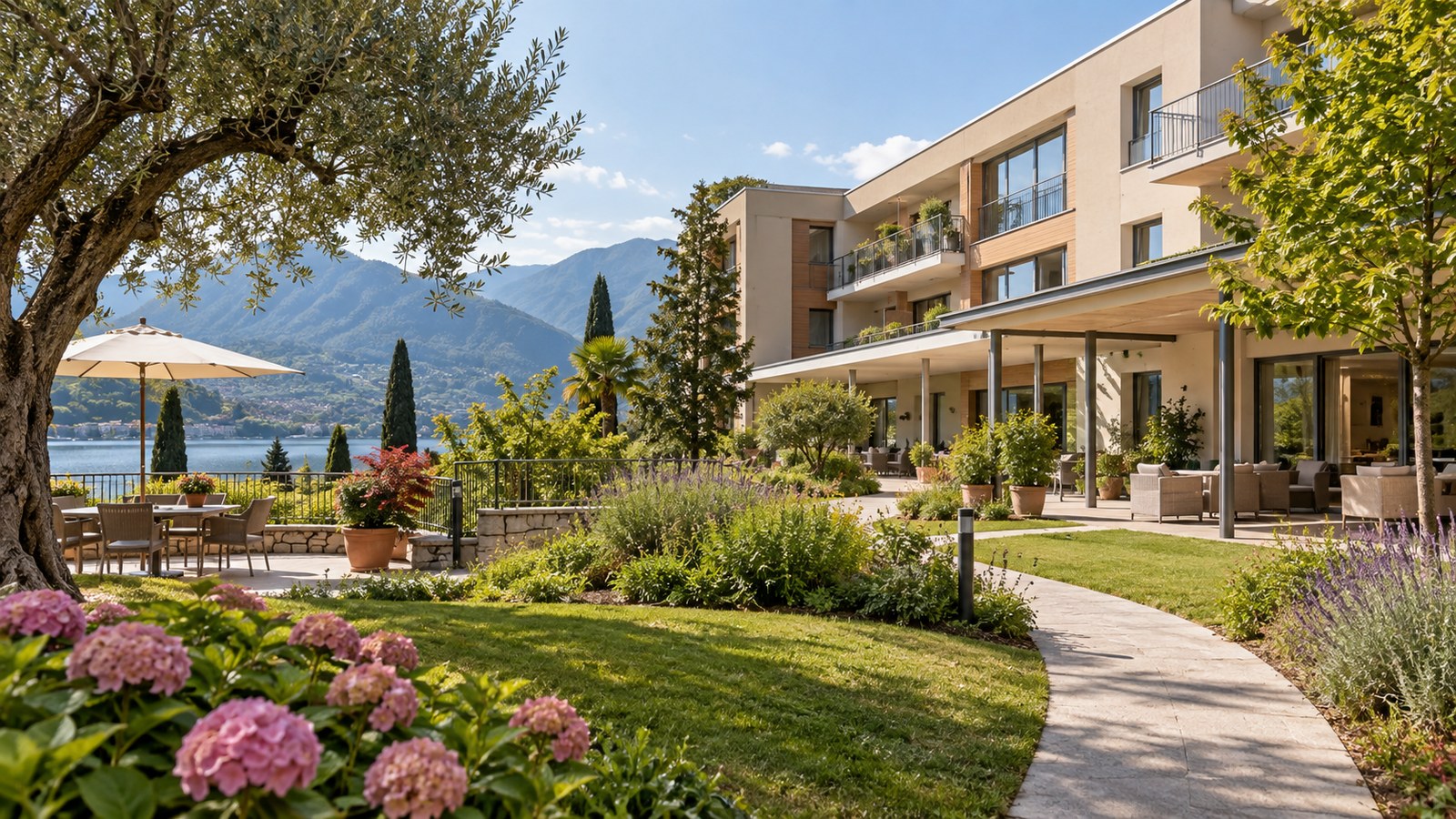 Struttura per anziani in Ticino (immagine illustrativa generata con IA)