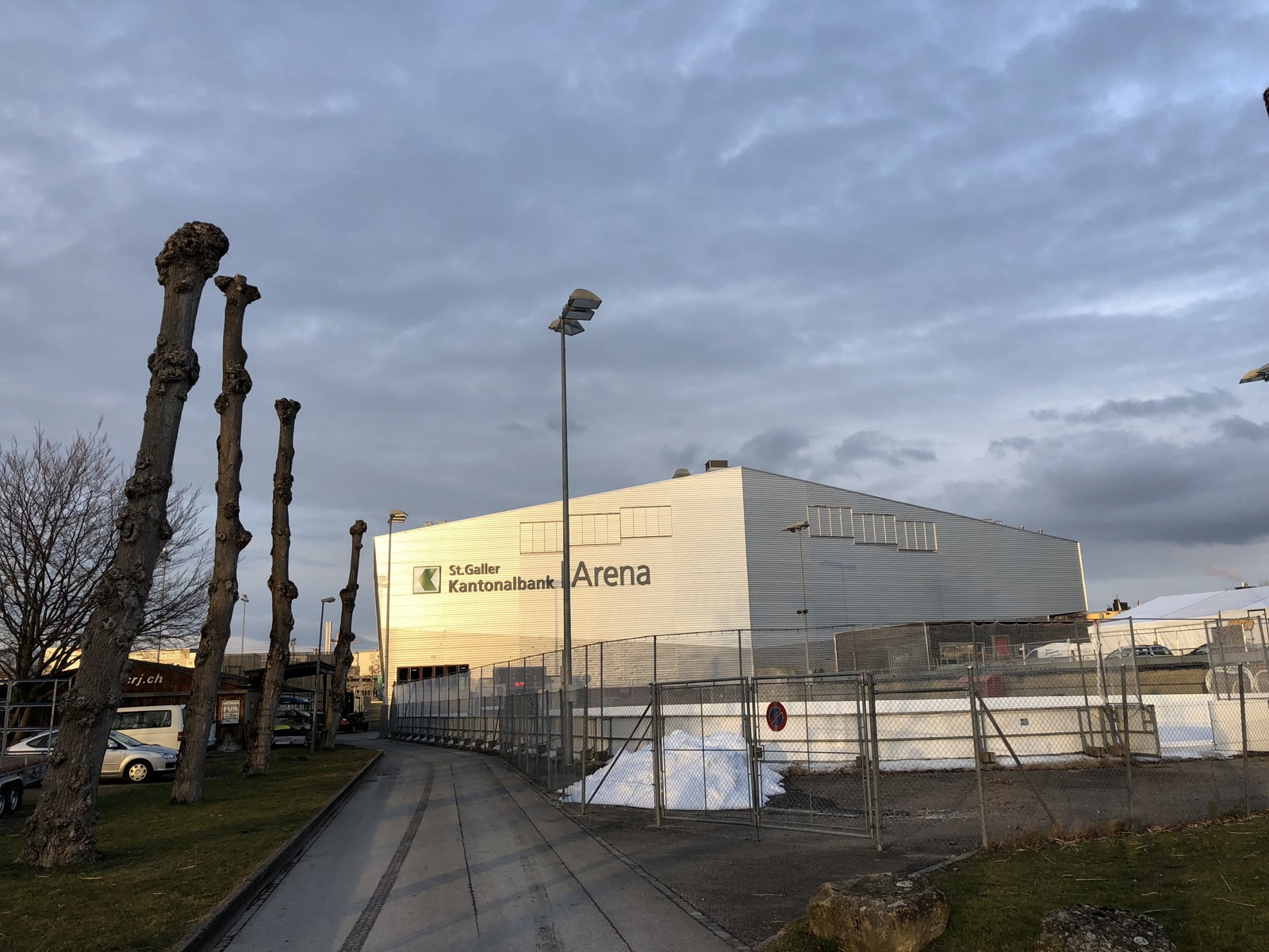 La pista dei Lakers a Rapperswil, fotografata nel 2018. Foto d’archivio, non della partita.