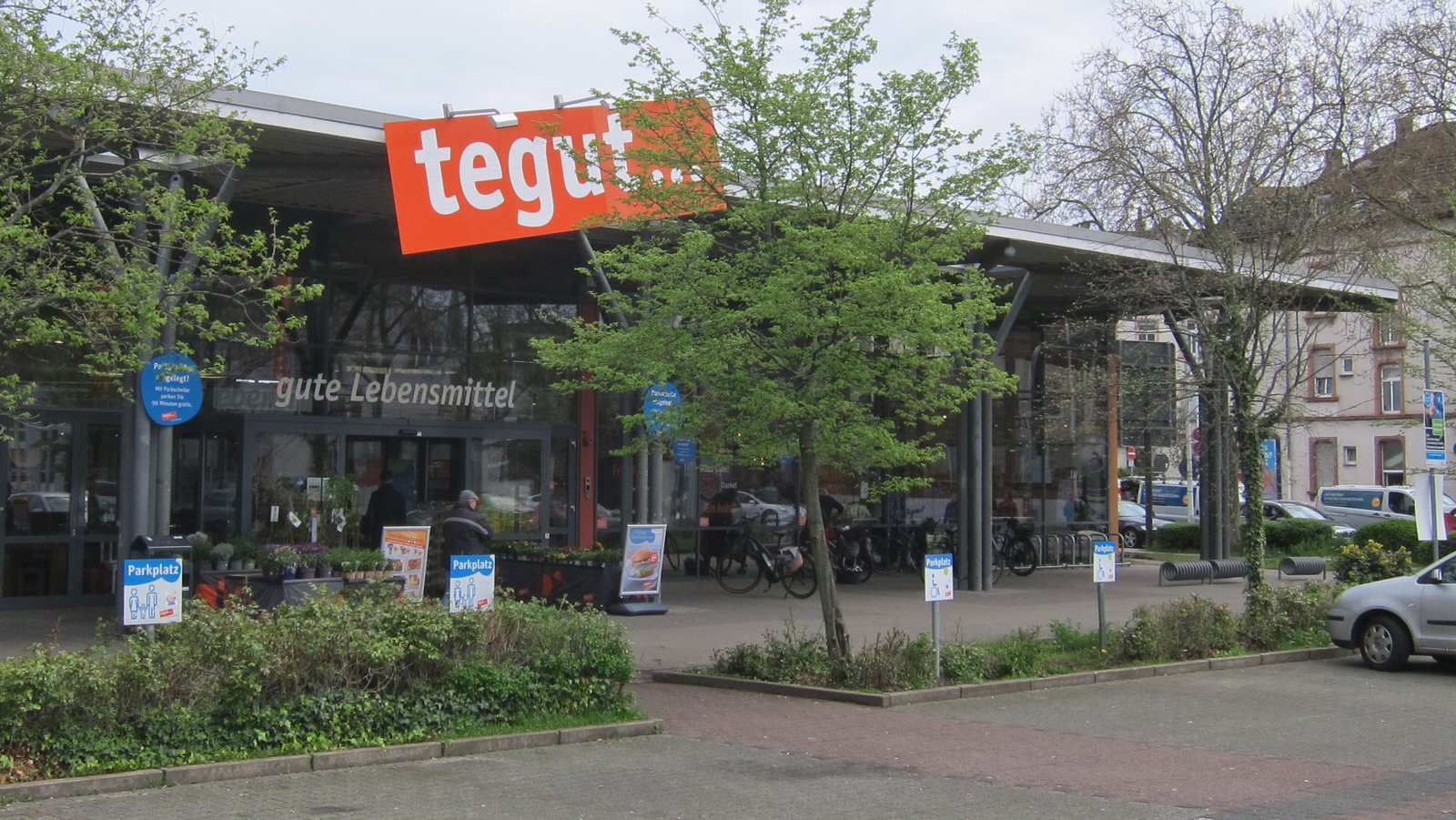 Un supermercato Tegut a Darmstadt (foto d'archivio).