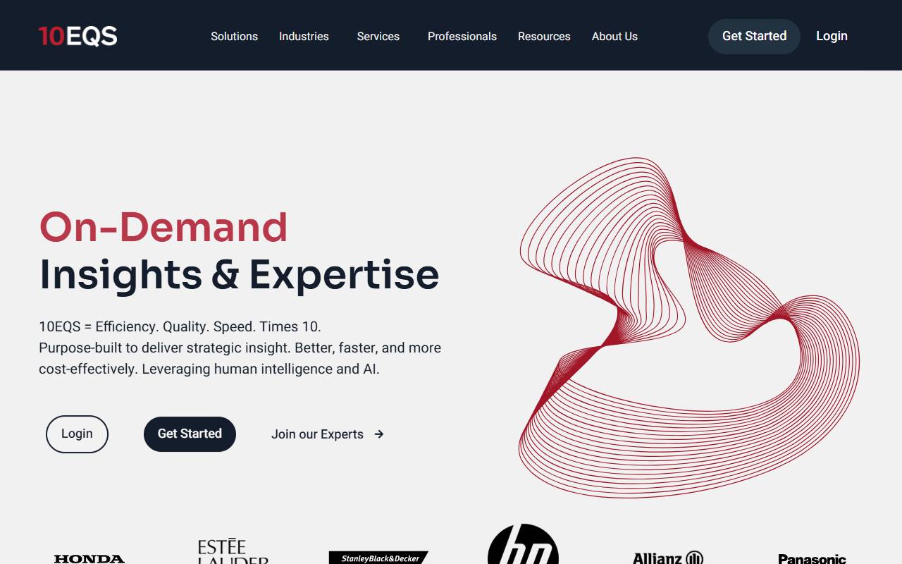 Anteprima del sito: 10EQS Knowledge Exchange Limited, Limassol, Lugano Branch