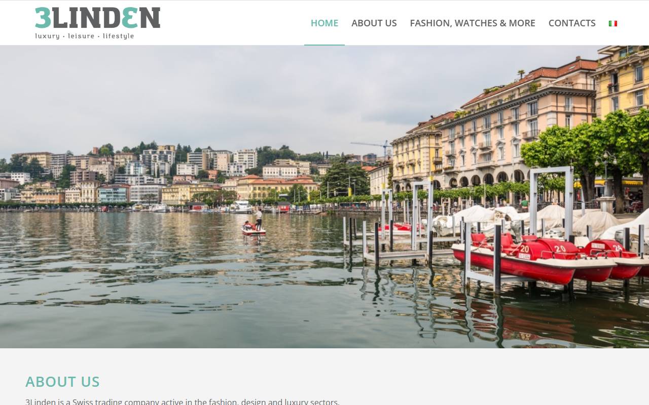 Anteprima del sito: 3Linden GmbH
