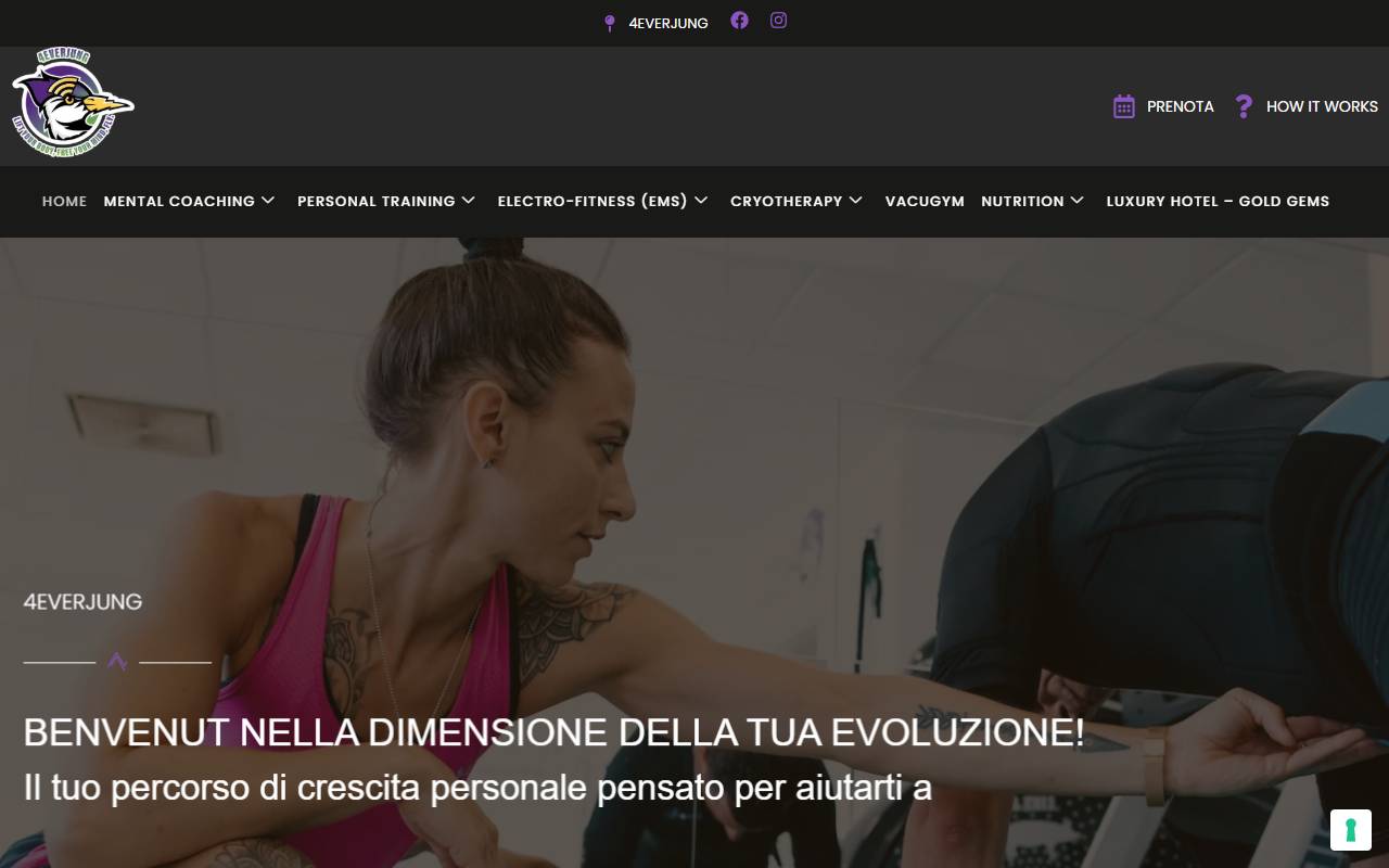 Anteprima del sito: 4EVERJUNG Sagl