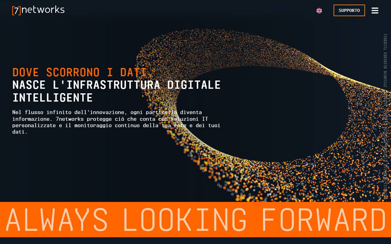 Anteprima del sito: 7networks Sagl