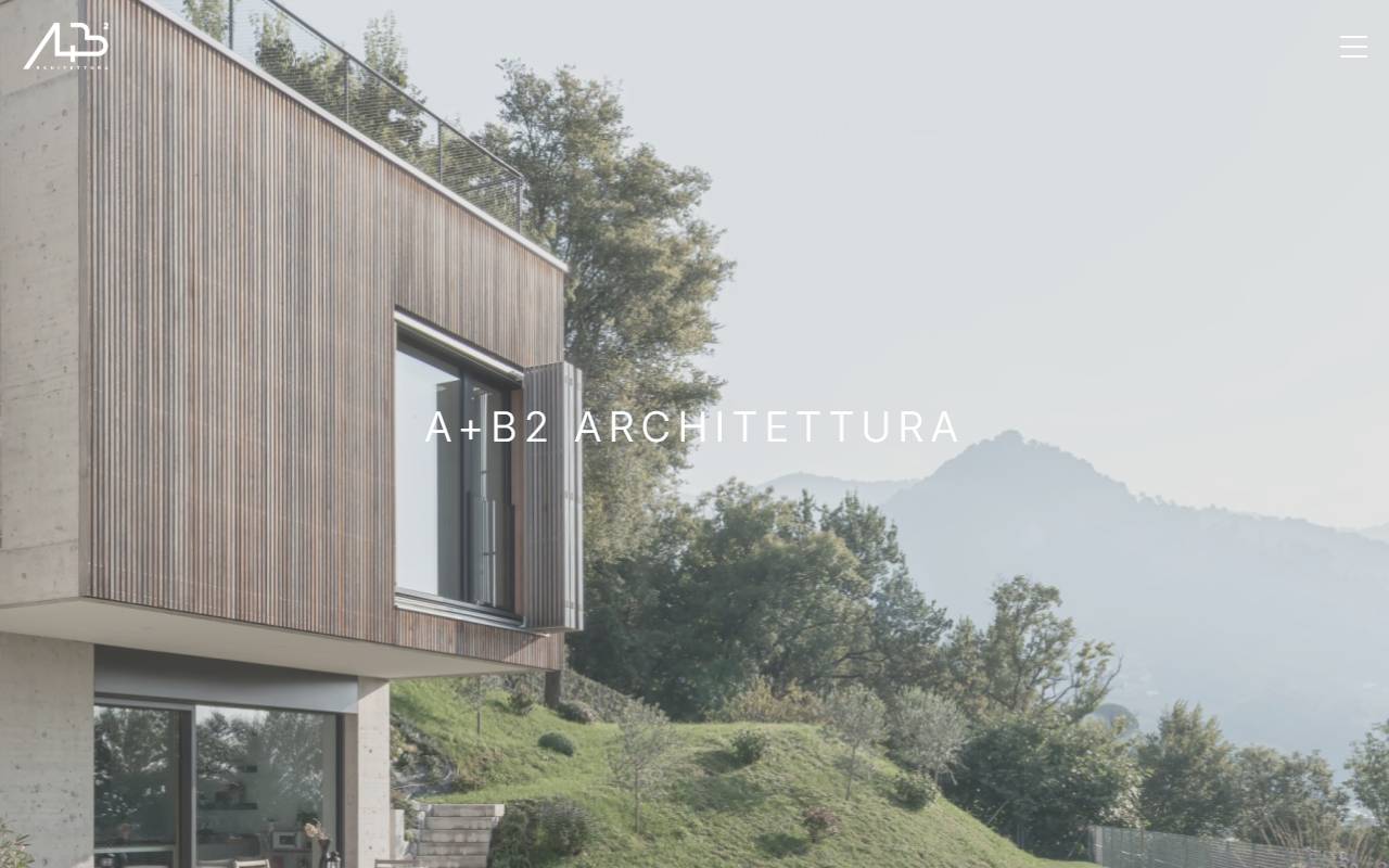 Anteprima del sito: A+B2 architettura Sagl