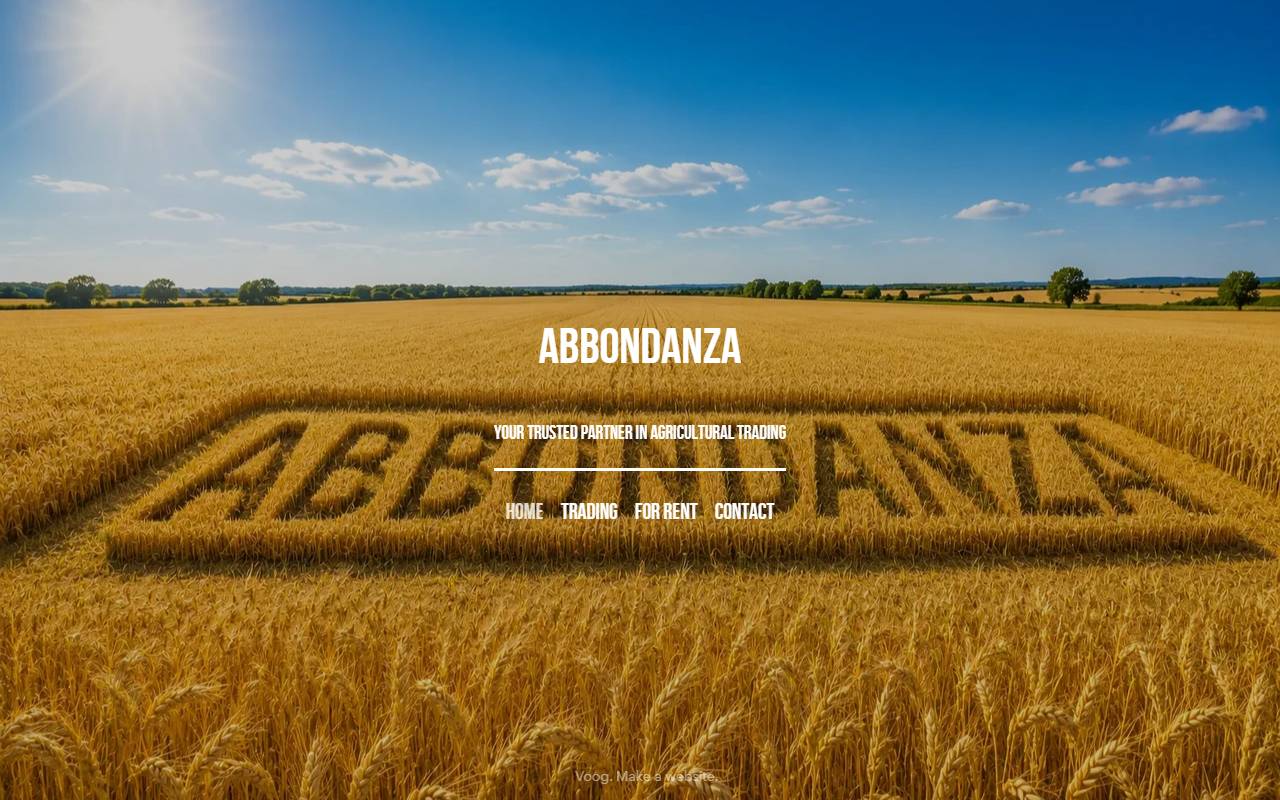 Anteprima del sito: Abbondanza SA
