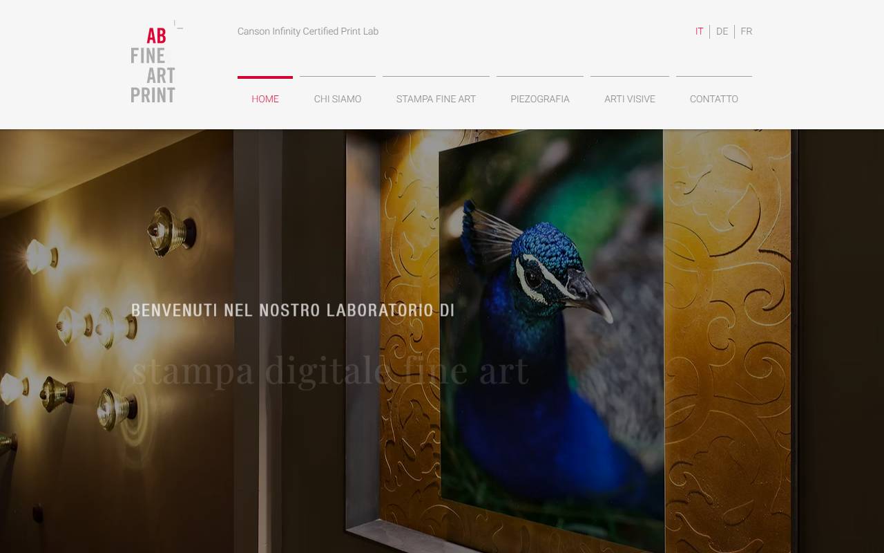 Anteprima del sito: AB Produzioni grafiche Armando Bricchi
