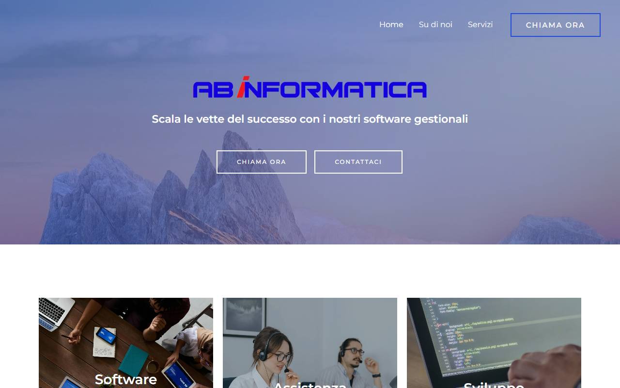 Anteprima del sito: Abinformatica di Armando Brazzola
