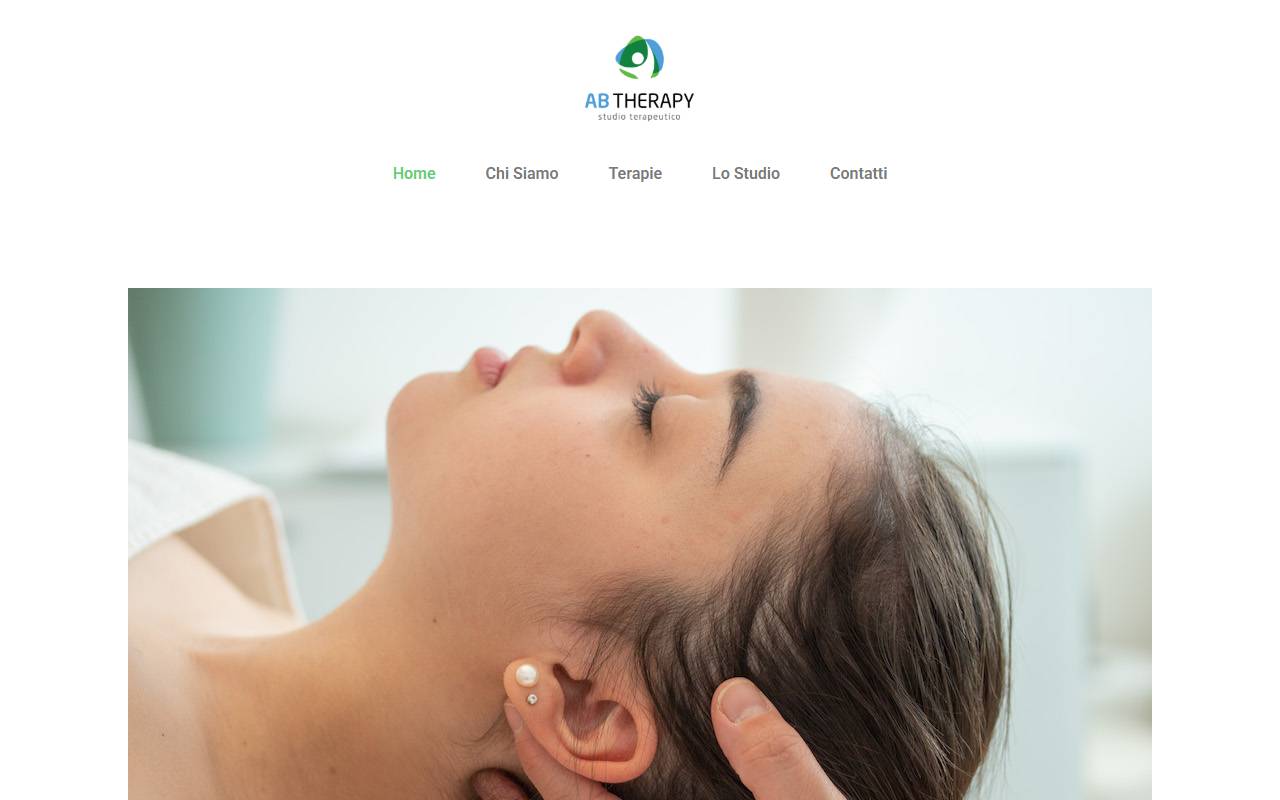 Anteprima del sito: AB Therapy Sagl
