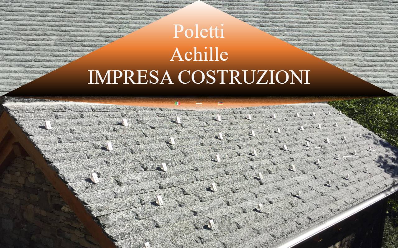 Anteprima del sito: Achille Poletti