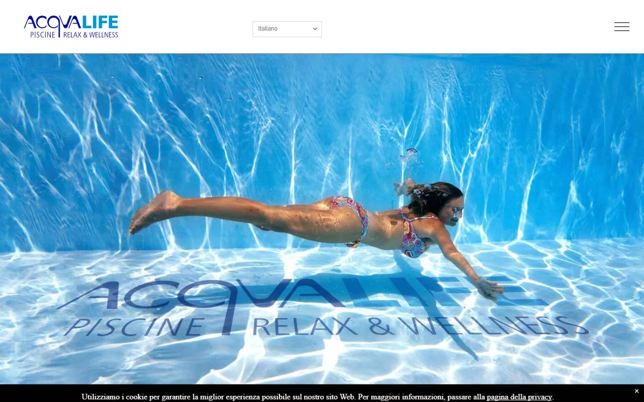 Anteprima del sito: Acqualife Relax & Wellness Sagl