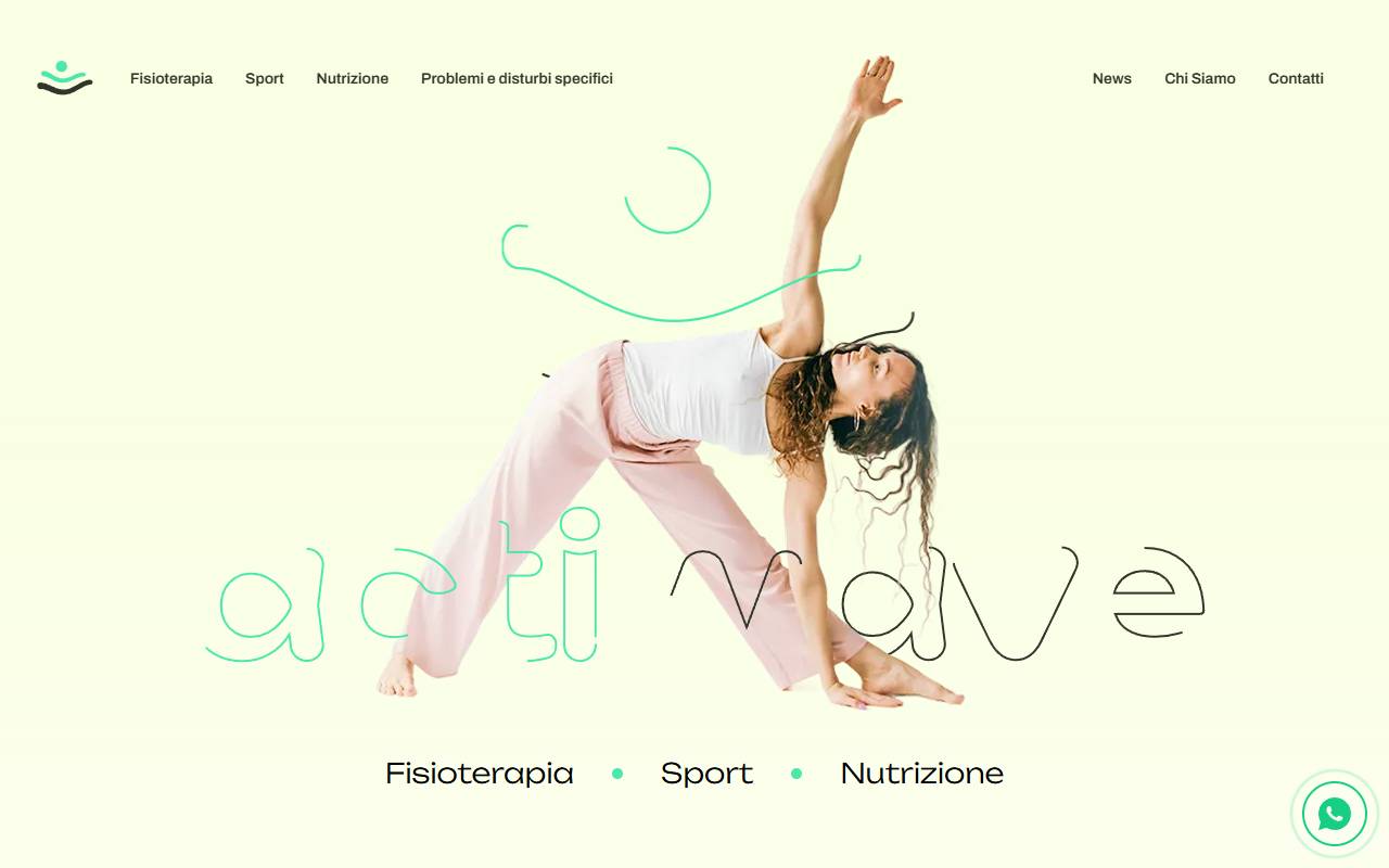 Anteprima del sito: Actiwave Sagl