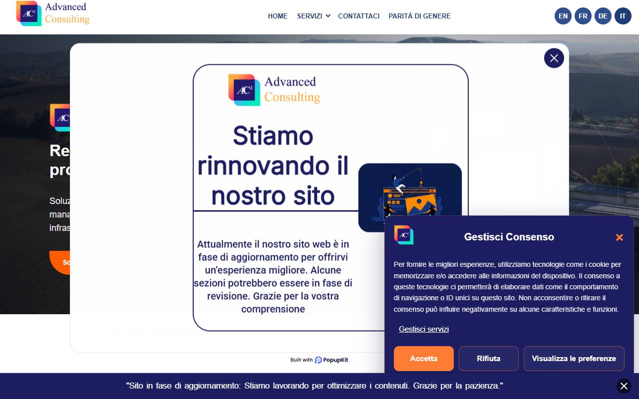 Anteprima del sito: AC2 S.R.L., Zafferana Etnea, Succursale di Mendrisio