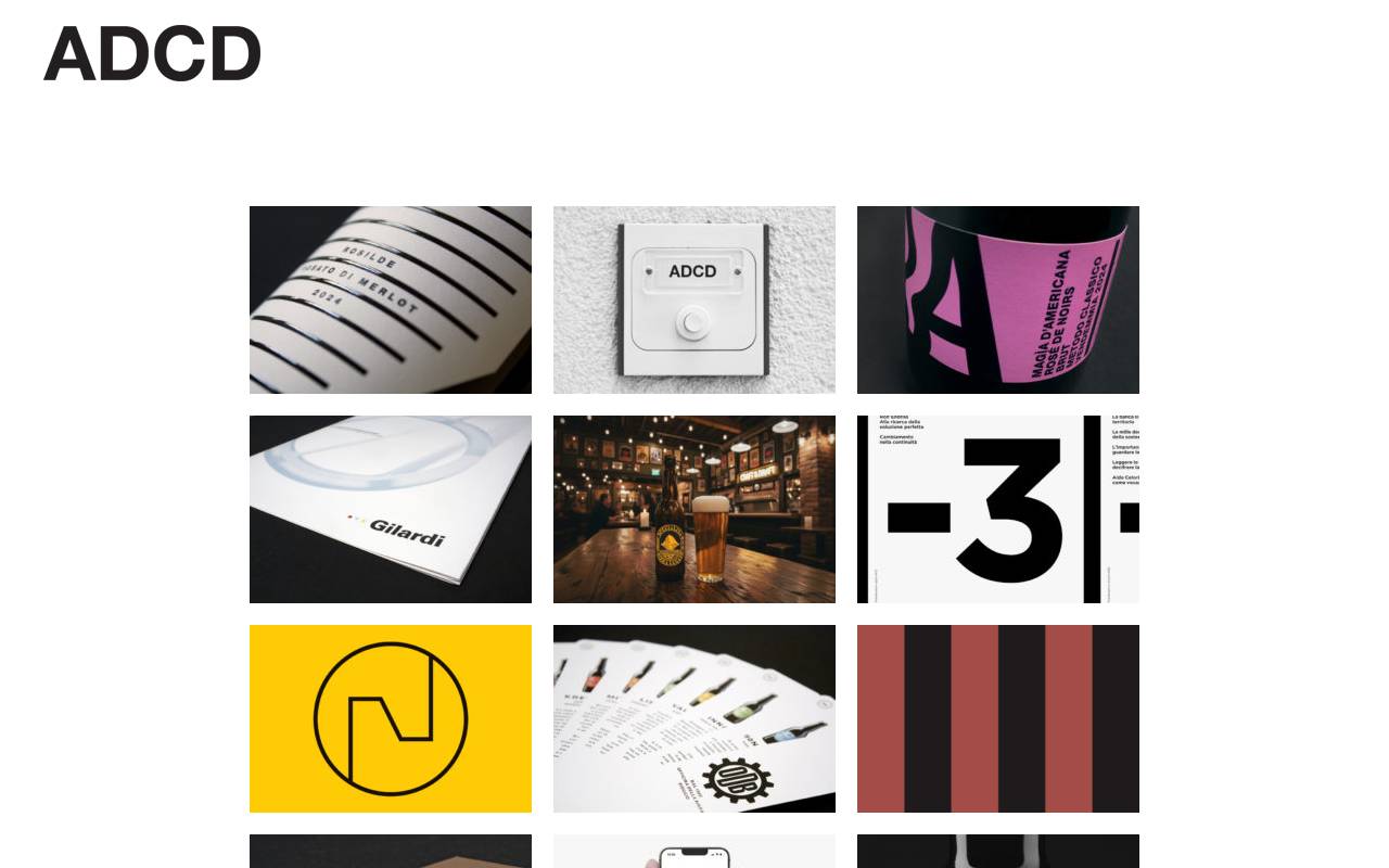 Anteprima del sito: ADCD Communication Design Sagl