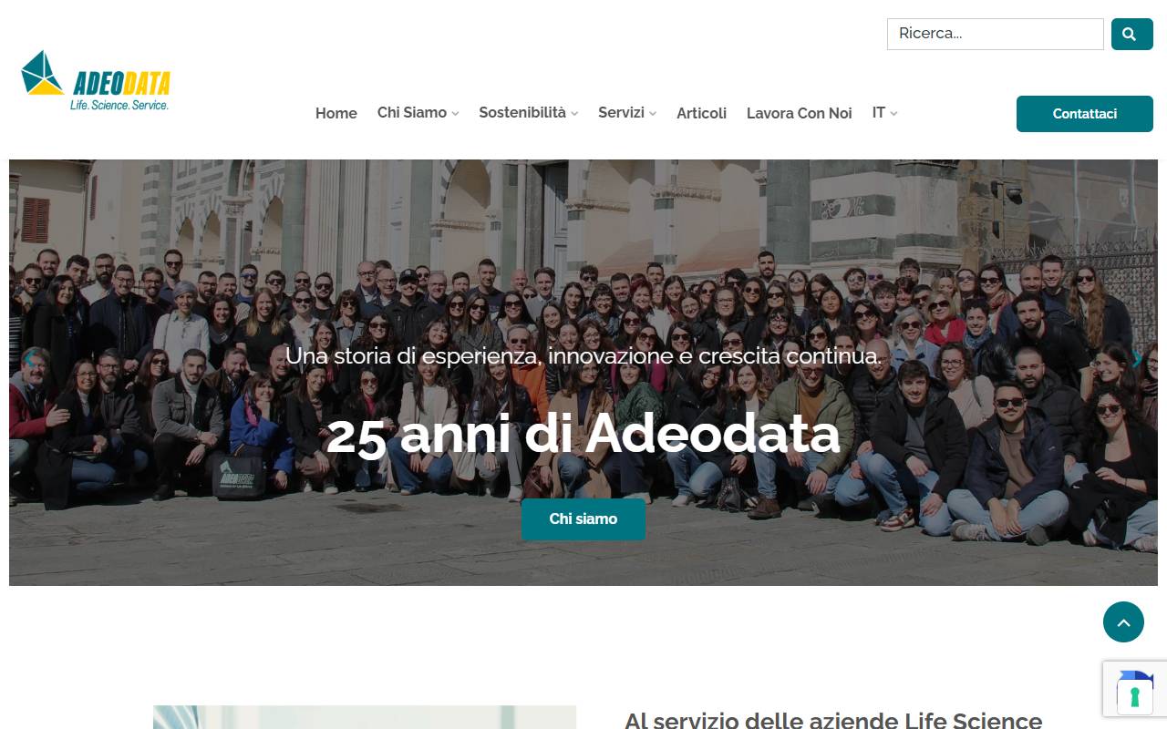 Anteprima del sito: ADEODATA SA