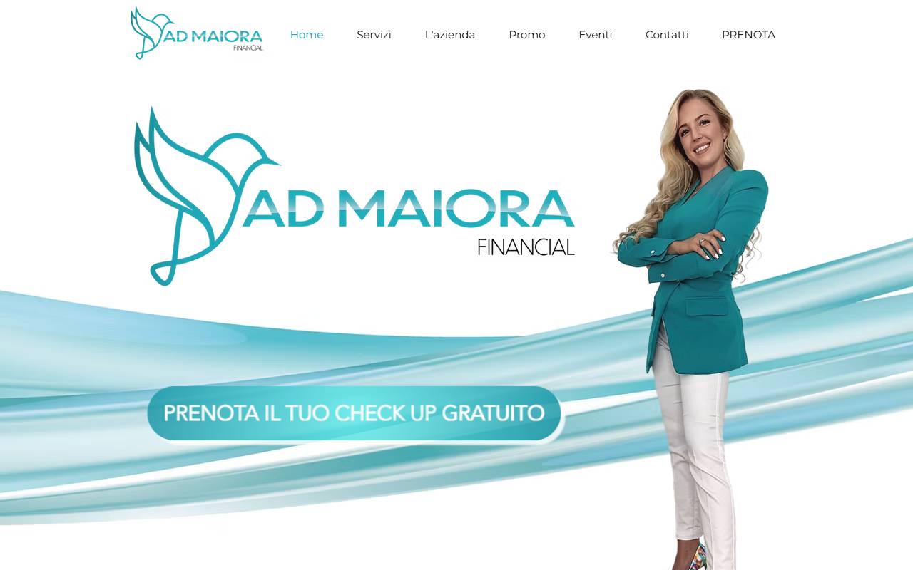 Anteprima del sito: Ad Maiora Financial SA