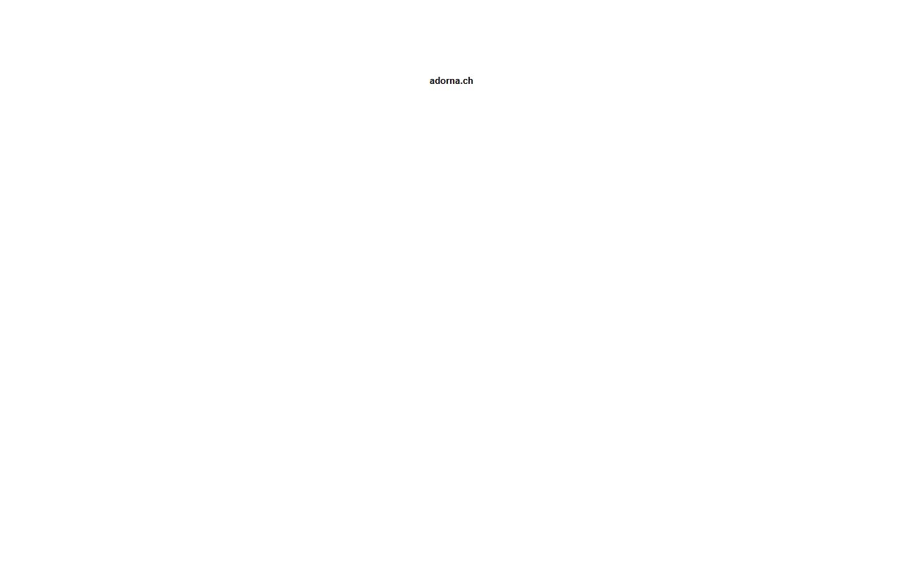 Anteprima del sito: ADORNA SA