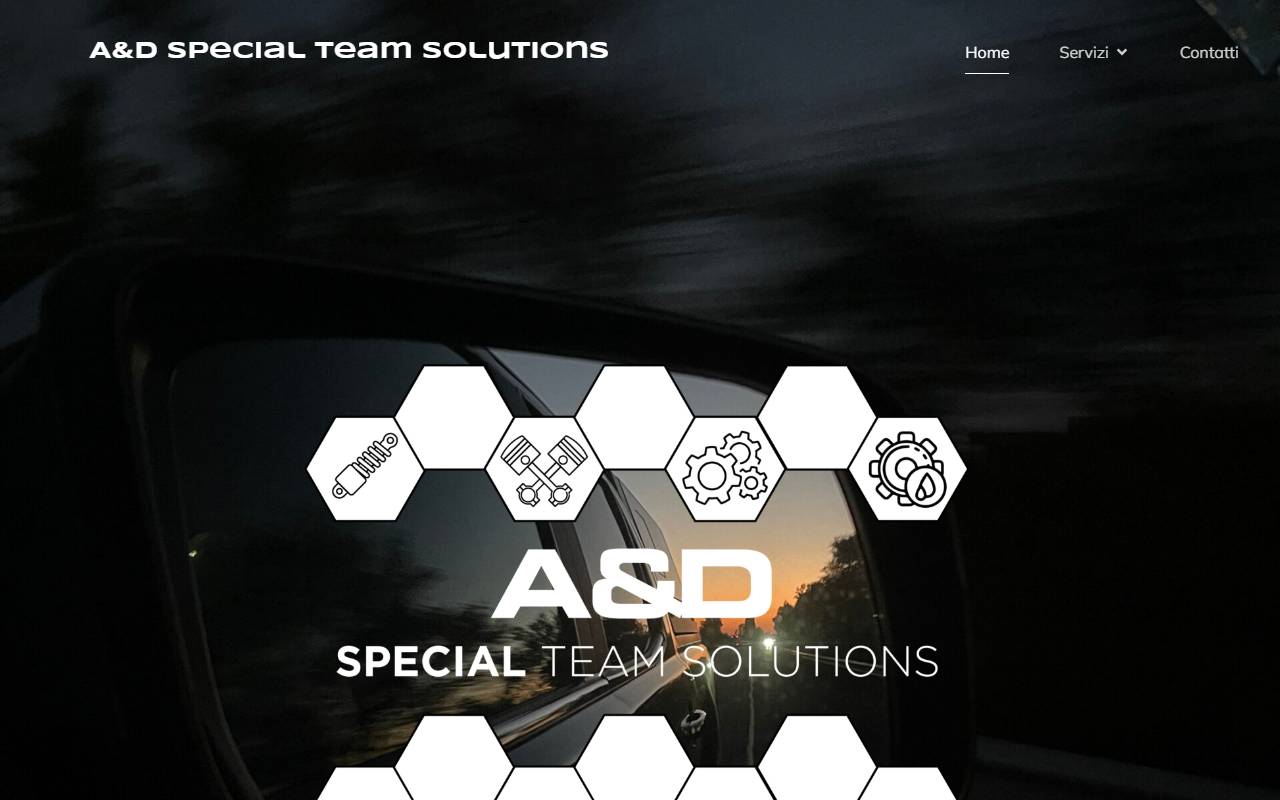 Anteprima del sito: A&D Special Team Solutions Sagl