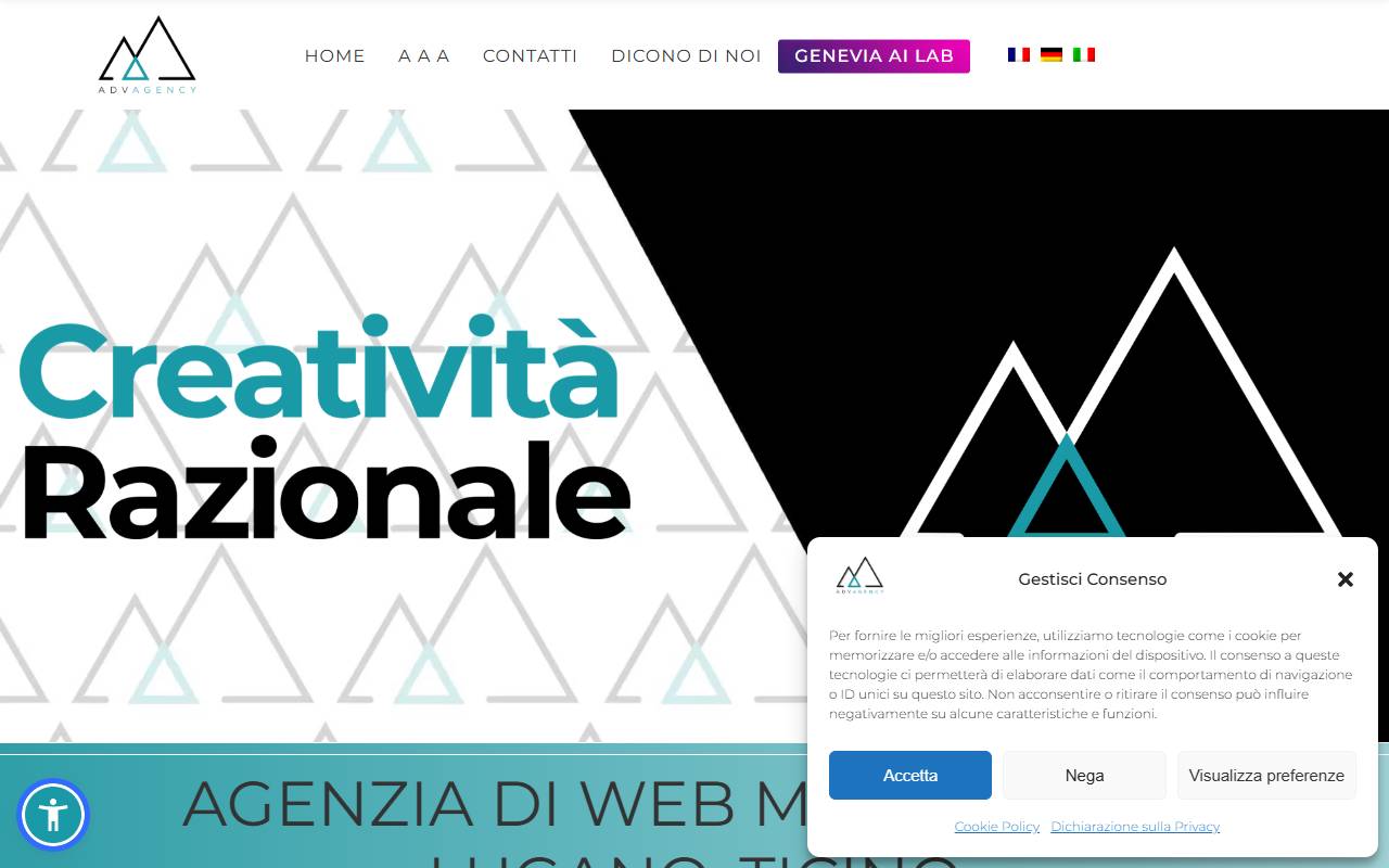 Anteprima del sito: Advanced Advertising Agency SA