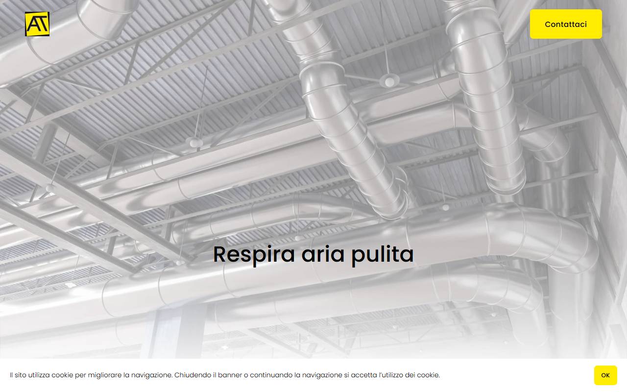 Anteprima del sito: AEROTECNICA SA