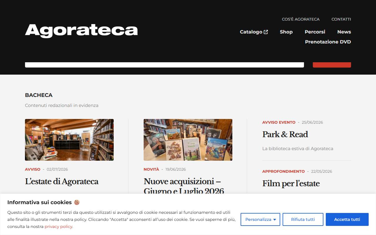 Agorateca - Bilbiomediateca