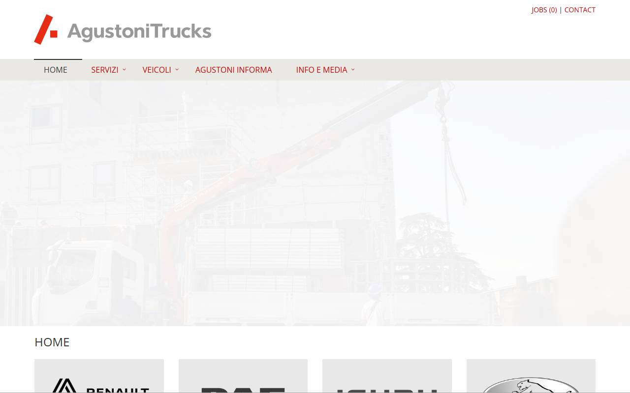 Anteprima del sito: Agustoni Cesare Trucks SA