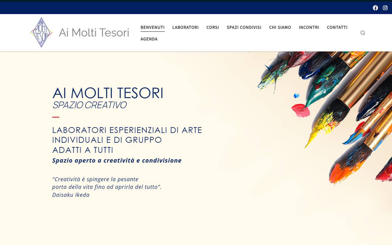 Anteprima del sito: Ai Molti Tesori Sagl
