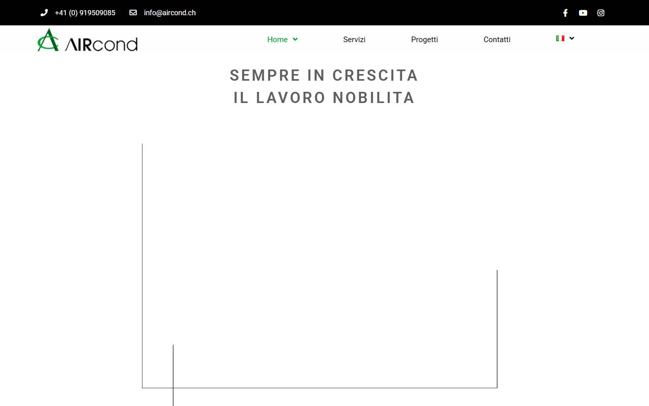 Anteprima del sito: Aircond SA