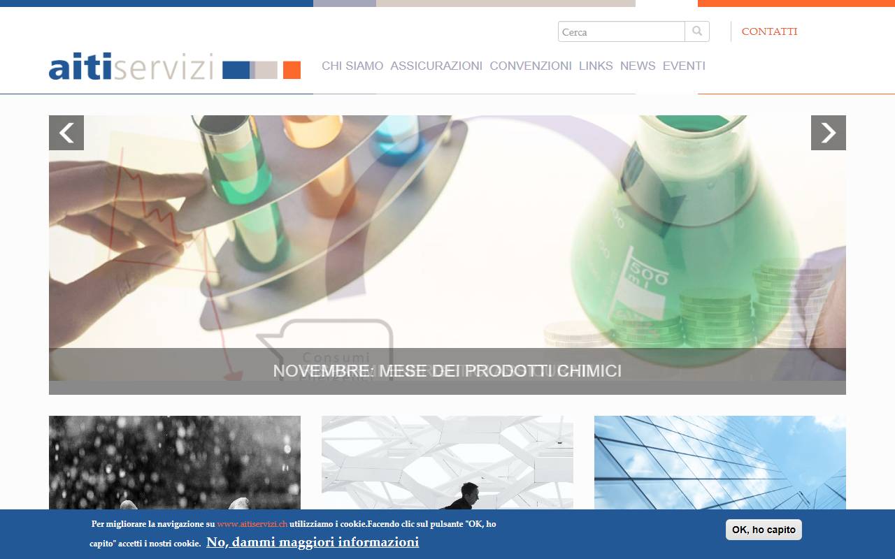 Anteprima del sito: AITI Servizi SA