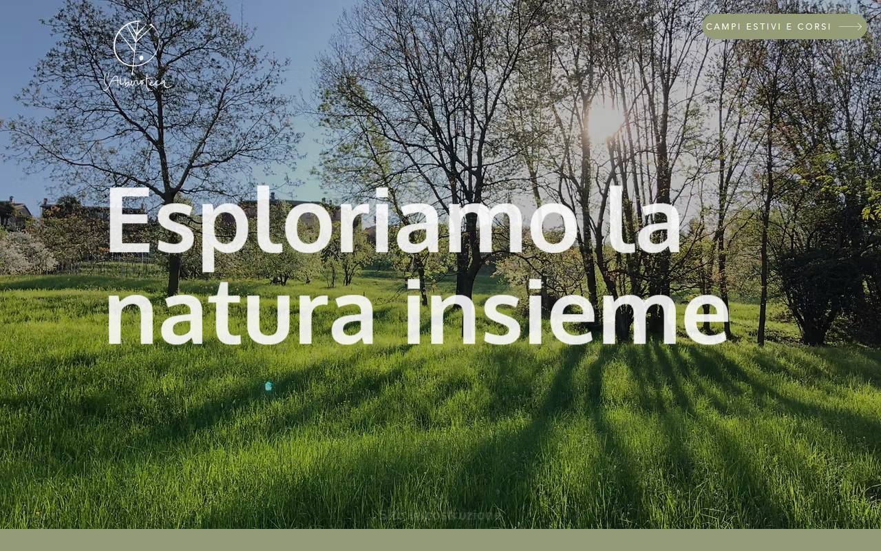 Anteprima del sito: l'Alberoteca di Muriel Hendrichs