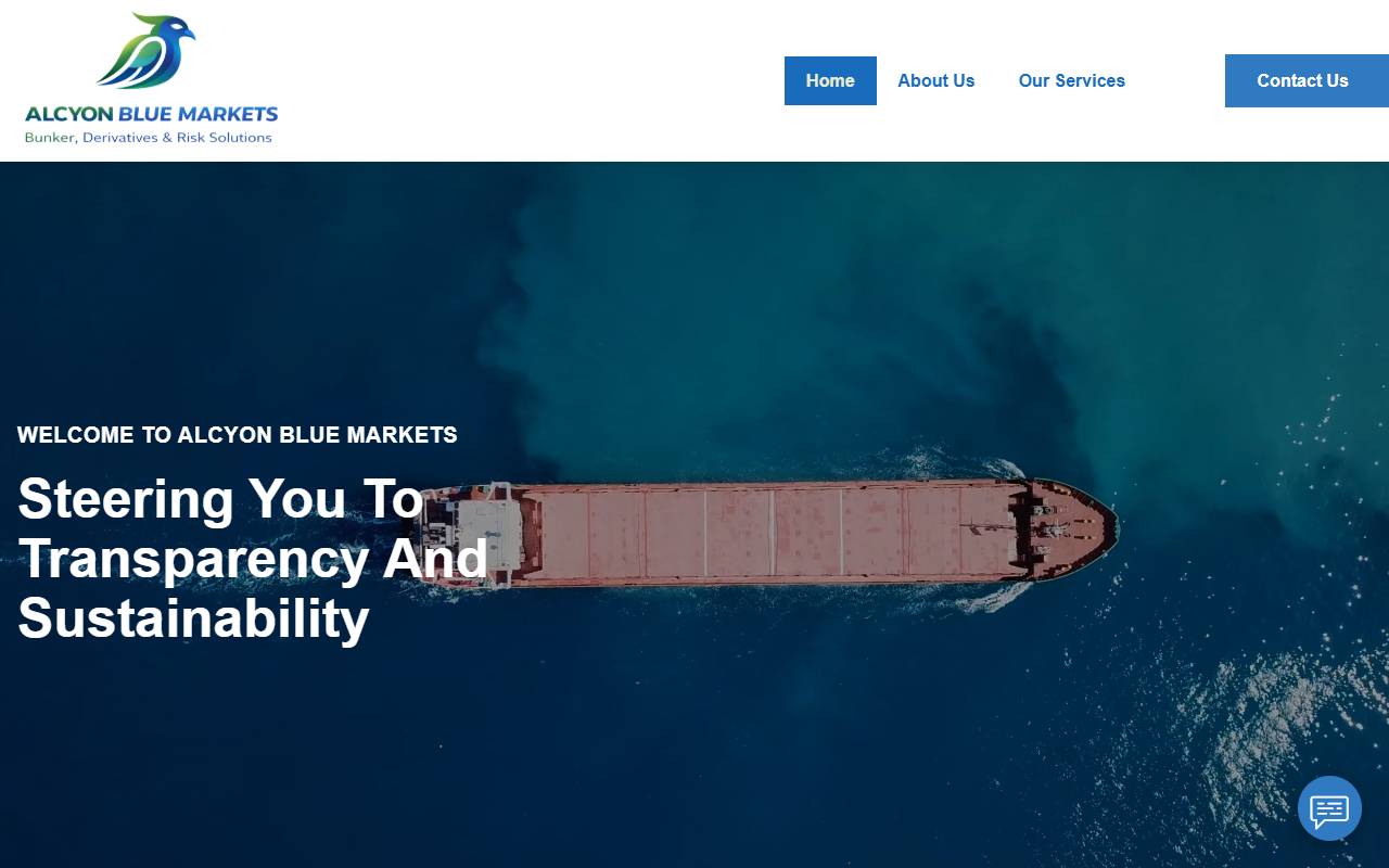 Anteprima del sito: Alcyon Blue Markets SA