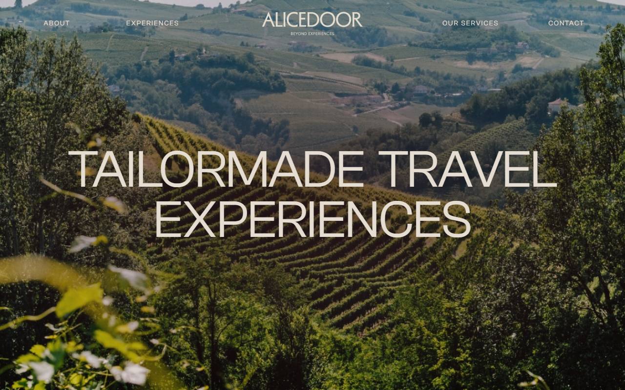 Anteprima del sito: Alicedoor di Chiara Amadi