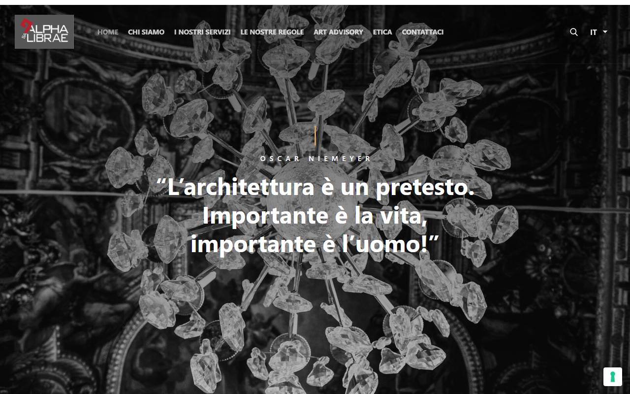 Anteprima del sito: Alpha Librae SA