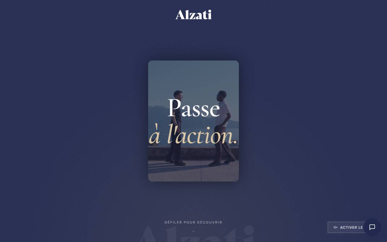 Anteprima del sito: AlzaTi Sagl