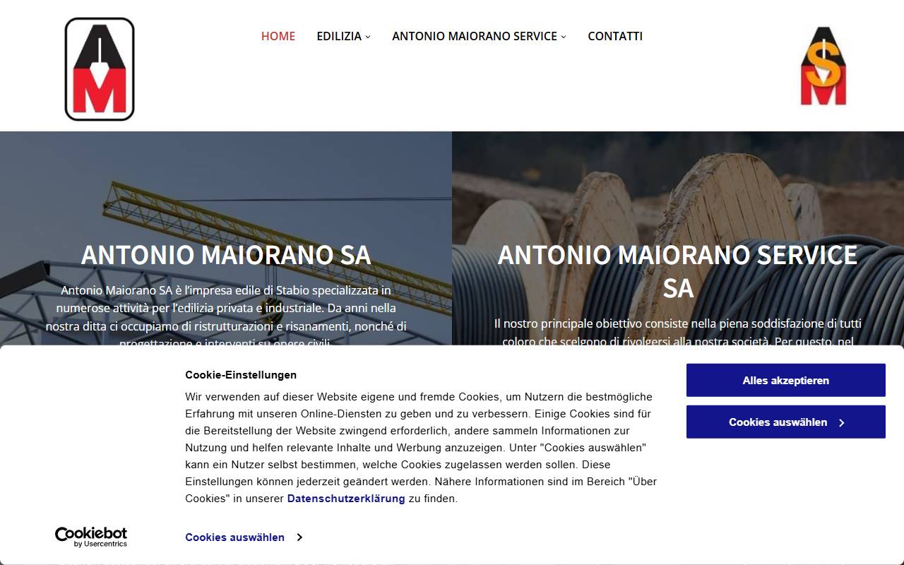 Anteprima del sito: ANTONIO MAIORANO SA