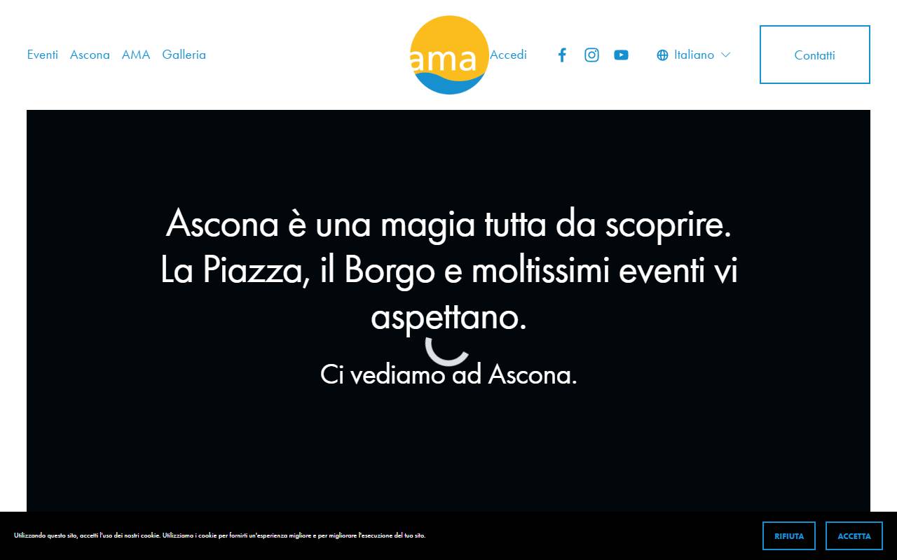 Anteprima del sito: Associazione Manifestazioni Ascona