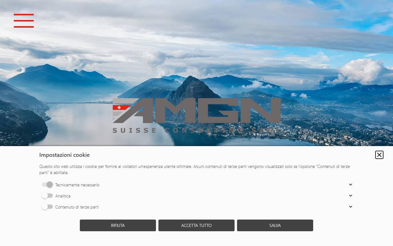 Anteprima del sito: AMGN Suisse Consulting Sagl