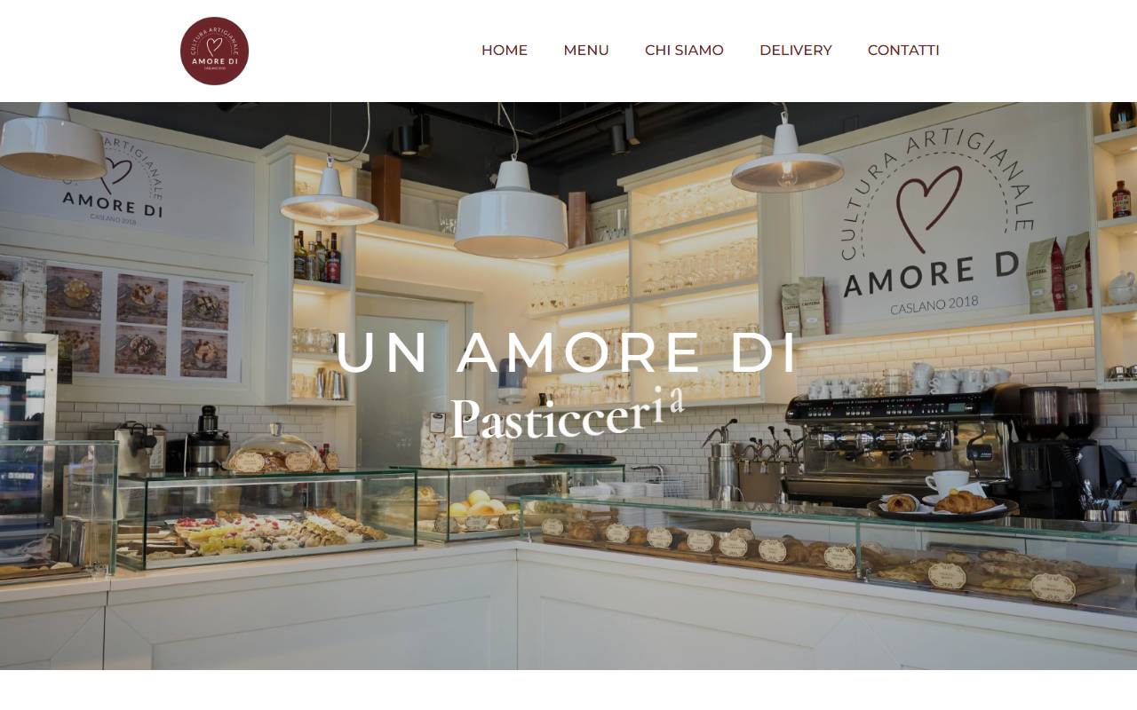 Anteprima del sito: AMORE DI Sagl