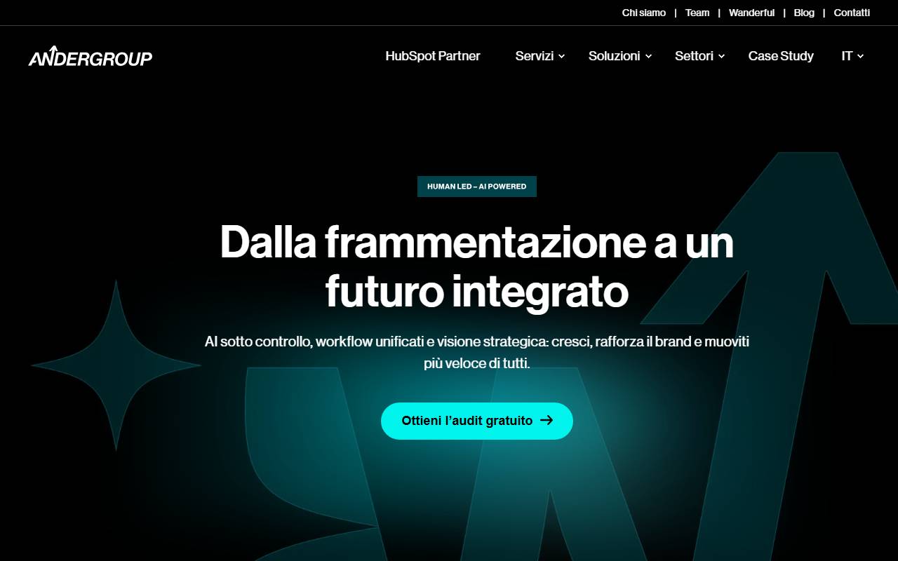 Anteprima del sito: ANDER GROUP SA