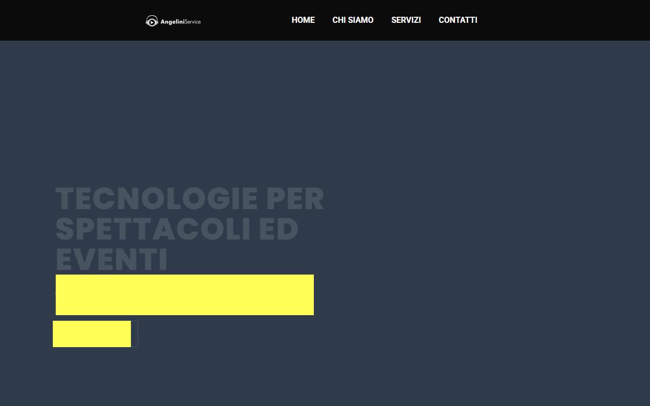 Anteprima del sito: Angelini Service Sagl