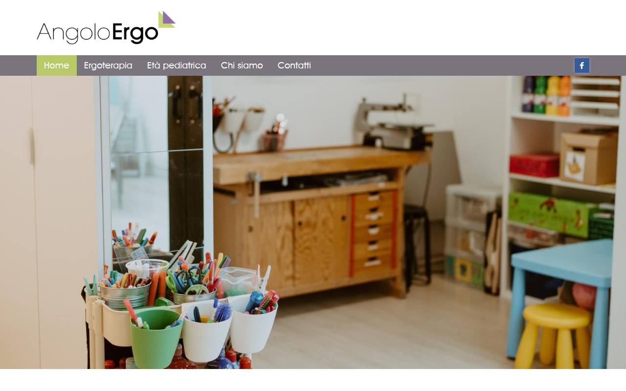 Anteprima del sito: AngoloErgo Servizio di Ergoterapia Sagl