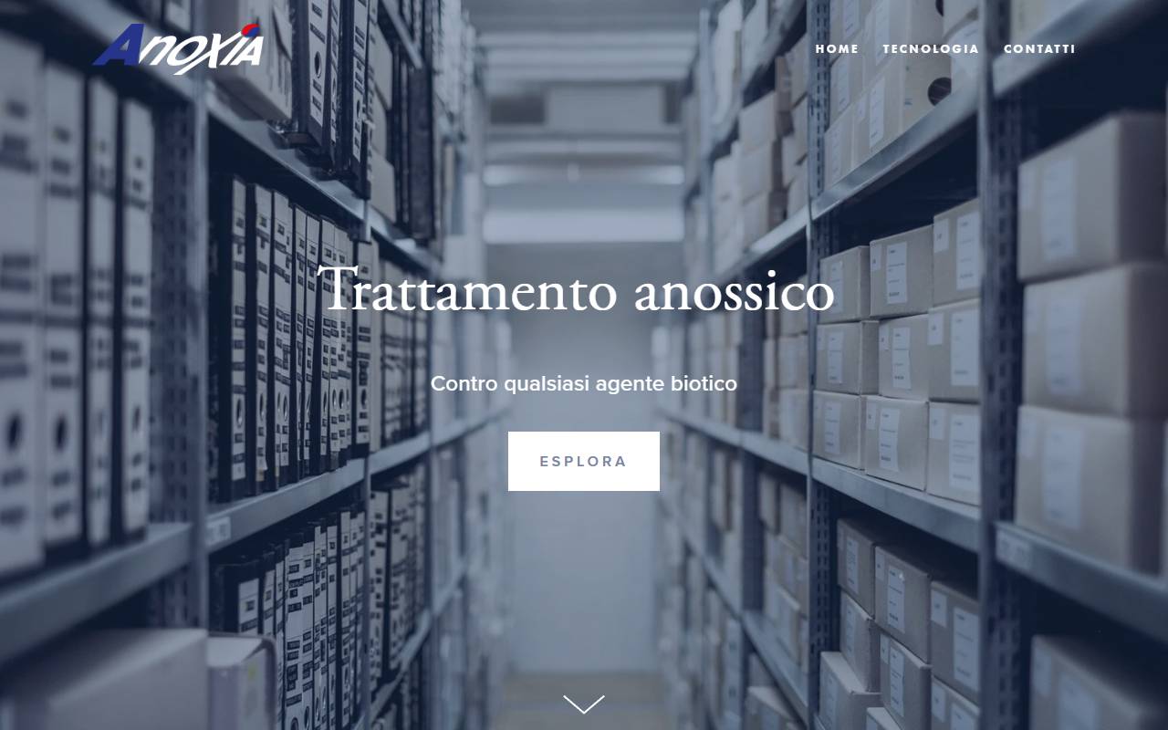 Anteprima del sito: ANOXIA SA