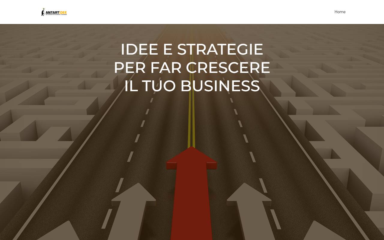 Anteprima del sito: ANTARTIDEE SAGL