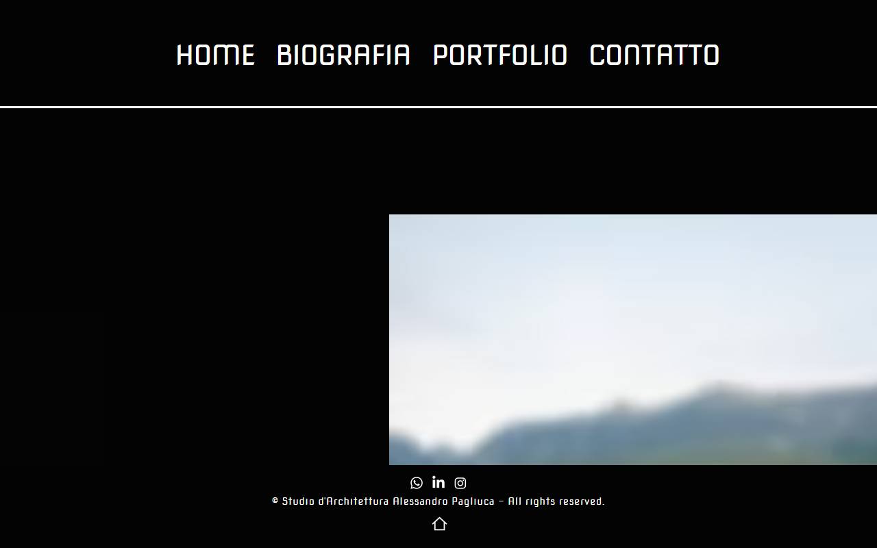 Anteprima del sito: Studio d'architettura Alessandro Pagliuca