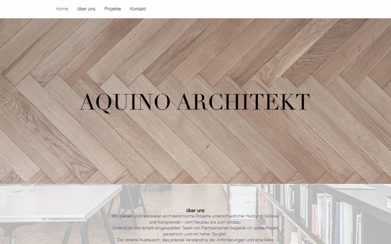 Anteprima del sito: Aquino