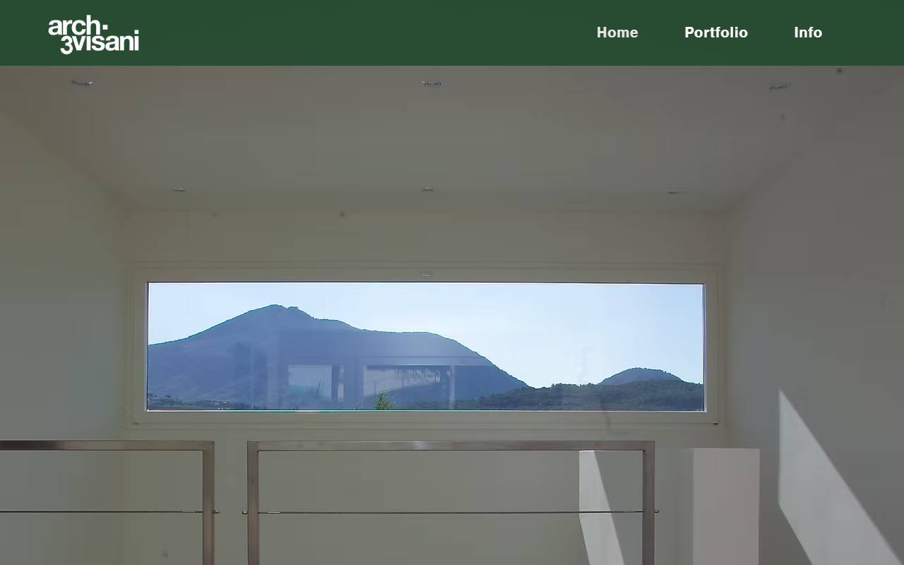 Anteprima del sito: arch3visani Sagl
