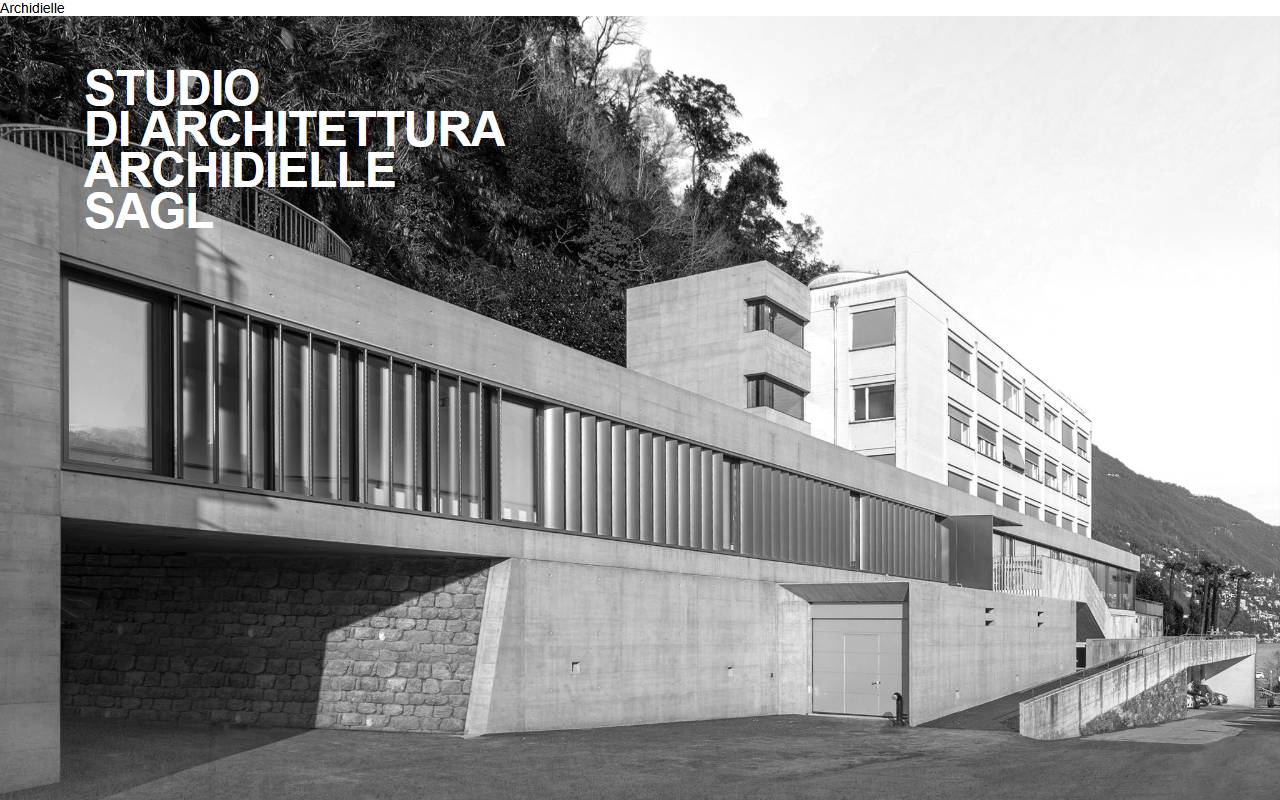 Anteprima del sito: Archidielle Sagl