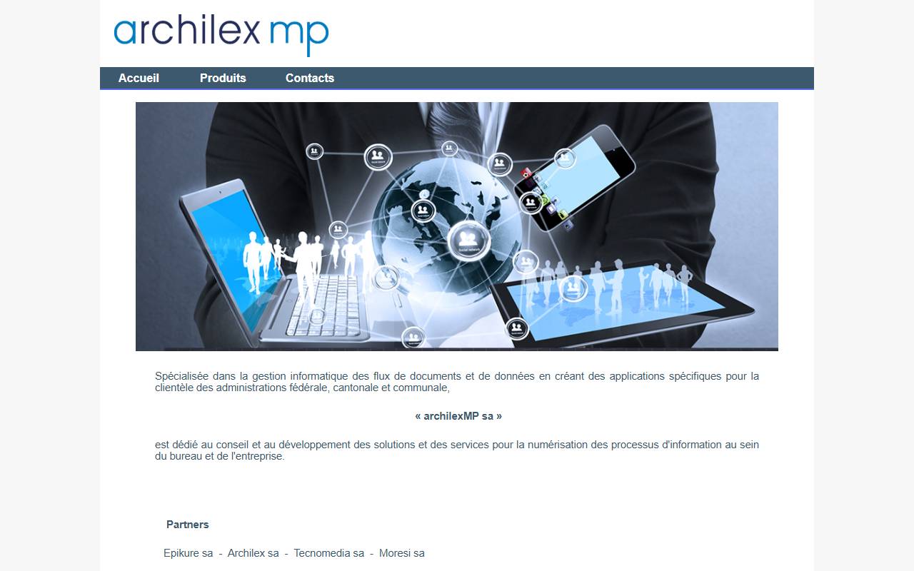 Anteprima del sito: archilexMP SA